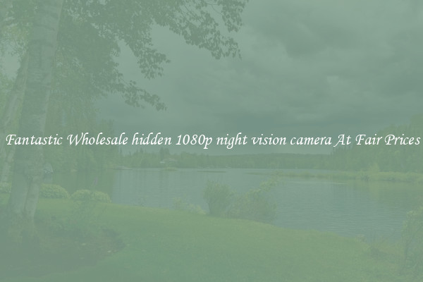 Fantastic Wholesale hidden 1080p night vision camera At Fair Prices